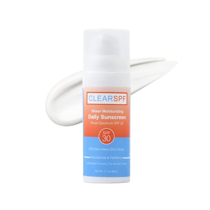 ClearSPF Daily Moisturizing Sunscreen (Sheer) - Expires 05/31/2026