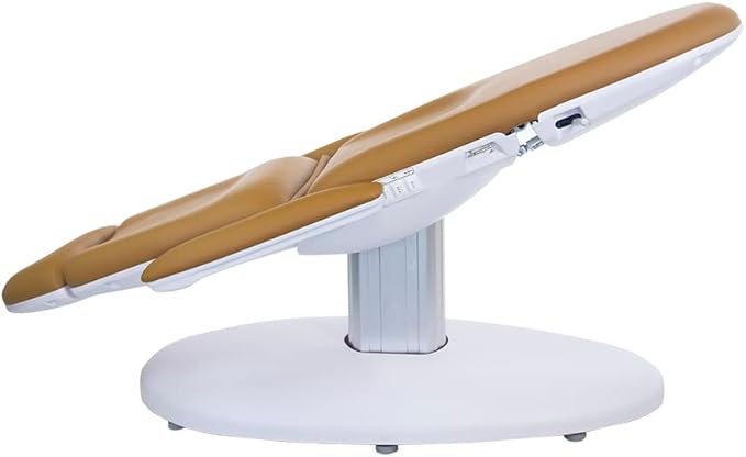 SKINACT Venus Camel Orange Electric Medical Spa Treatment Table/Chair with Free Hand Remote Control