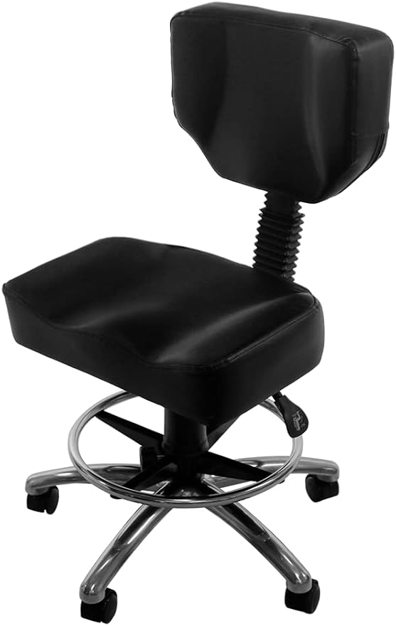 SKINACT Comfortable Esthetician Chair (Black)