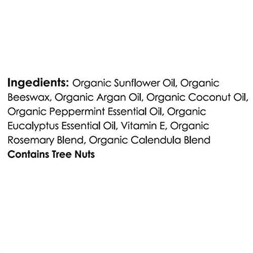 Moroccan Magic Men M3 Organic Peppermint Lip Balm 3 Pack | Ultra-Hydrating & Moisturizing | Natural Mint Lip Repair for Dry Lips | Non-Toxic | Organic Lip Balm for Men