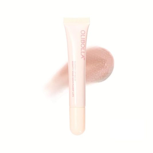 Tinted Lip Serum, Hydrating Tinted Lip Balm For A Glossy Finish & Soft, Contains vitamins, Non-sticky plumping lip glaze, Moisturizing Repair for Chapped Lips 0.42 fl.oz