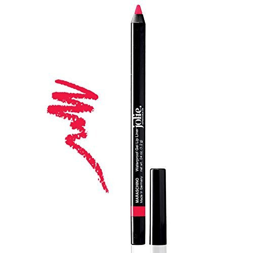 Jolie Cosmetics Waterproof Gel Lip Liner - Super Smooth, Extra Long-Wear (Maraschino)