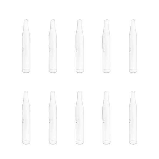 Elitzia Four Types of Acne Blackhead Absorbing Glass Tube Types Multiple Use Electrotherapy Beauty Machine Accessories 10/Set of The Same Type ETD215SA (Erect)