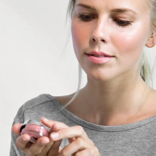 Ere Perez - Natural Carrot Color Pot | For Lips + Cheeks | Buildable, Blendable, Creamy, Vibrant, Satin Finish | Cacao Butter, Avocado + Castor Seed Oil | Vegan, Cruelty-Free, Clean Beauty (Happy)