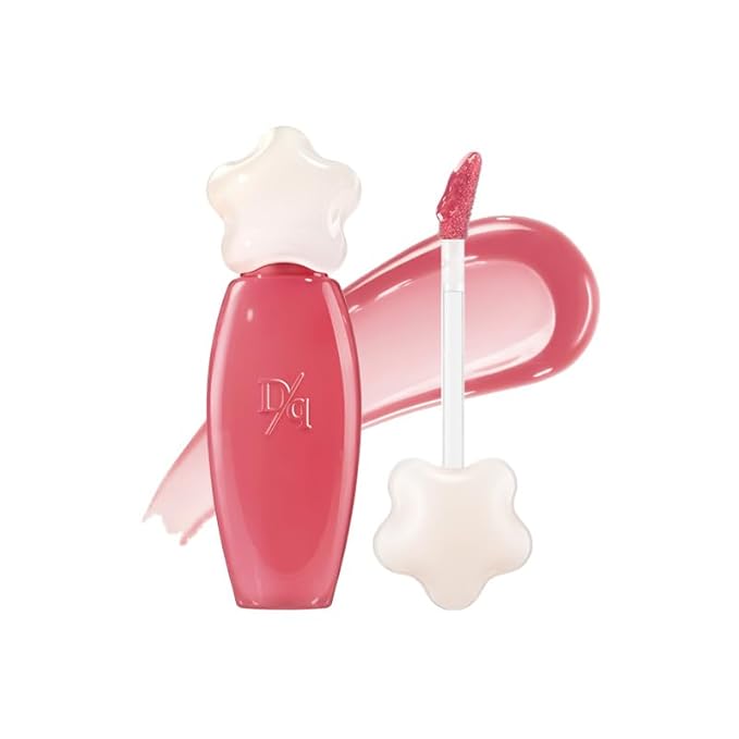 dasique Pure Water Lip Gloss 0.09 oz | Variety of Colors | Dewy Gloss | Buildable Gloss Tesxture | Non-Sticky | K-beauty (#11 Misty Rose)