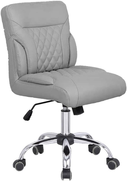 T-Spa Manicure Chair Eco-2 for Professional Beauty Salon Nail Shop Spa (Gray, Technician Chair)