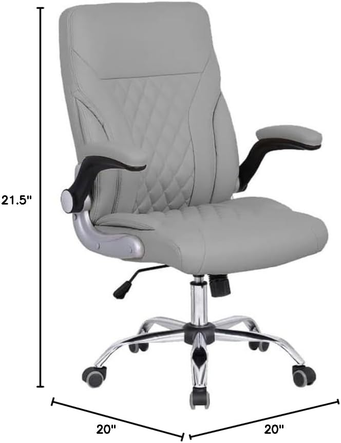 T-Spa Manicure Chair Eco-2 for Professional Beauty Salon Nail Shop Spa (Gray, Customer Chair)