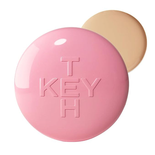 KEYTH PINK MAGNET CUSHION #02 LIGHT BEIGE (15G, 0.52 OZ.) / Magnetic Adherence, Dewy Radiance, 78% moisture essence, Glow Film Complex, Skin Film Polymer