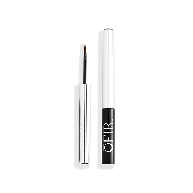 OFIR Brow Tonic Serum Browliner | Smudge-Proof Matte Finish | Hybrid Makeup & Skincare with Hyaluronic Acid & Plant Extracts | Strengthening | Cruelty-Free Brow Serum | Pecan - Warm Brown, 0.057 Oz