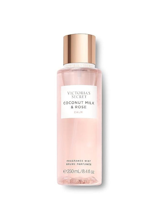Victoria's Secret Coconut Milk and Rose Body Mist for Women, Feel Calm Women’s Fragrance, 250 ml / 8.4 oz