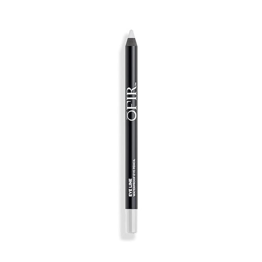 OFIR Waterproof Eye Pencil | Vegan, Cruelty-Free & Smudge-Proof | Creamy Gel Formula for Smooth Application | Long-Lasting, Full-Coverage, Precise Eyeliner Pencil (Chalkshine - Pearlescent White)