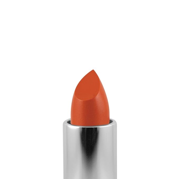 Palladio Herbal Lipstick, Rich Pigmented and Creamy, Infused with Aloe Vera, Chamomile & Ginseng, Prevents Lips from Drying, Combats Fine Lines, Long Lasting Lipstick, Golden Orange