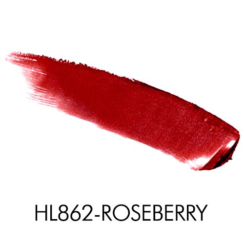 Palladio Herbal Lipstick, Rich Pigmented and Creamy, Infused with Aloe Vera, Chamomile & Ginseng, Prevents Lips from Drying, Combats Fine Lines, Long Lasting Lipstick, Roseberry