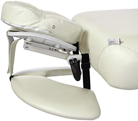 SKINACT Stella Electric Medical Spa Treatment Table (Facial Chair/Bed) ADA Compliant (Beige)