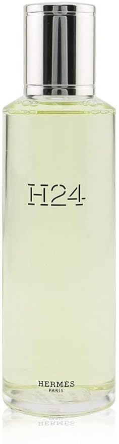 Hermès H24 for Men Eau de Toilette Spray, 4.2 Ounce (Refillable Spray)