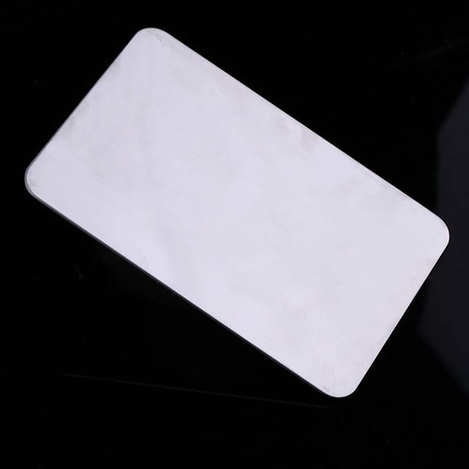 Mixing Palette Small Stainless Steel Makeup Palette Rec