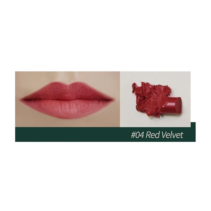 METAFORET Vegan Tinted Lip Balm 0.12oz 3.5g Experience Softer, More Radiant Lips with Lip Tint Butter Balm - Moisturizing, Tinted, and Perfect for Lip Care and Lip Glow (#04 Red Velvet)