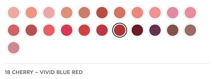 Radiant Professional Advanced Care Lipstick - Ultra Nourishing, Moisturizing Long Lasting Matte Lipstick With Vitamin E- UVA UVB Filters - VELVET (18 CHERRY – VIVID TRUE RED)