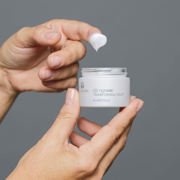 ageLOC Nu Skin Transforming Night | 1 Fl Oz | Anti Aging Face Cream | Face Moisturizer for Dry Skin | Formulated with Hyaluronic Acid & Glucosamine | Skincare Product