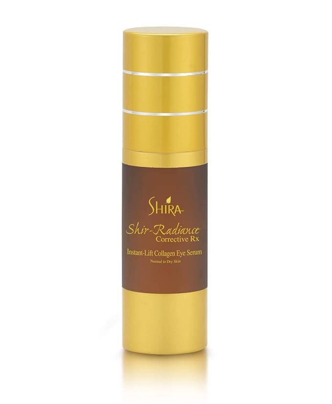 Shira Shir Radiance Corrective RX Instant-Lift Collagen Light-Weight Eye Serum Reduces Dark Circles Dullness Fine Lines and Wrinkles (30ml)