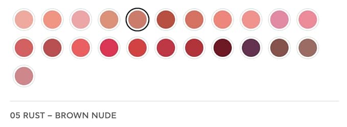 Radiant Professional Advanced Care Lipstick - Ultra Nourishing, Moisturizing Long Lasting Matte Lipstick With Vitamin E- UVA UVB Filters For Sun Protection- VELVET (05 RUST – BROWN NUDE)