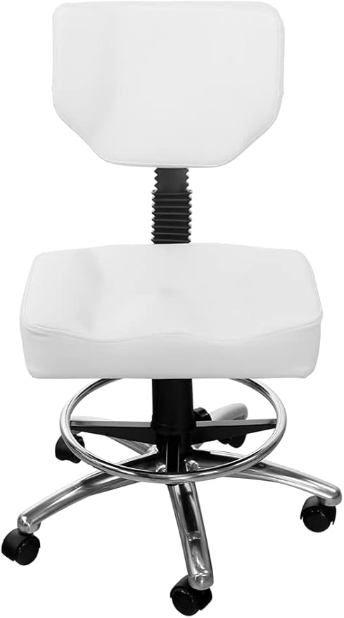 SKINACT Comfortable Esthetician Chair (White)