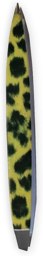 F.A.R.A.H Professional Z-Tweeze Dual Ended Tweezer - Leopard Stainless Steel Tweezers