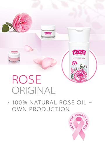 Rose Bulgarian Eye Cream with Natural Oil for Dark Spots and Puffiness, Under Eye Cream for Wrinkles and Bags, Water Anti Aging Eye Cream Helps Improve Dryness