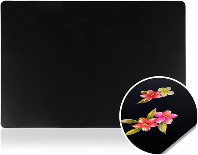 10Sheets Plastic Nail Art Palette Nail Painting Board