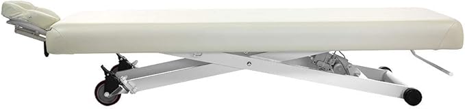 SKINACT Stella Electric Medical Spa Treatment Table (Facial Chair/Bed) ADA Compliant (Beige)