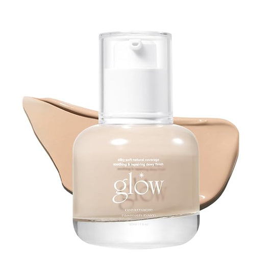 glow breathable blemish balm #one | medium-coverage bb cream & tinted moisturizer | skincare-like finish with green tea leaf water infusion | healthy radiant non-comedogenic | 1 fl oz