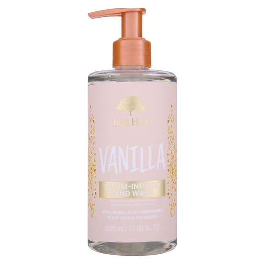 Tree Hut Vanilla Serum Infused Hand Wash, Nourish & Hydrate Hands, Strengthening Skin Care, Long-Lasting Scent, Cleanse & Lock in Moisture, Cermamides, Holiday Gift & Stocking Stuffer, 11 fl oz
