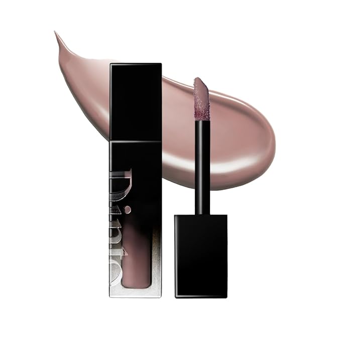 DINTO Blur-Glowy MINI Lip Tint (259 Deus) - Glossy Finish, Hydrating, Long Lasting, Lightweight Texture, Non-Sticky, Vegan & Cruelty-Free, Korean makeup (11 colors)