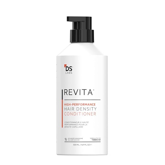 DS Labs Revita Conditioner, 500mL - Lightweight, Scalp First Hydration for Fuller Looking, Softer Hair, Thickening Appearance, Sulfate & Silicone Free, Color Safe, For Men & Women