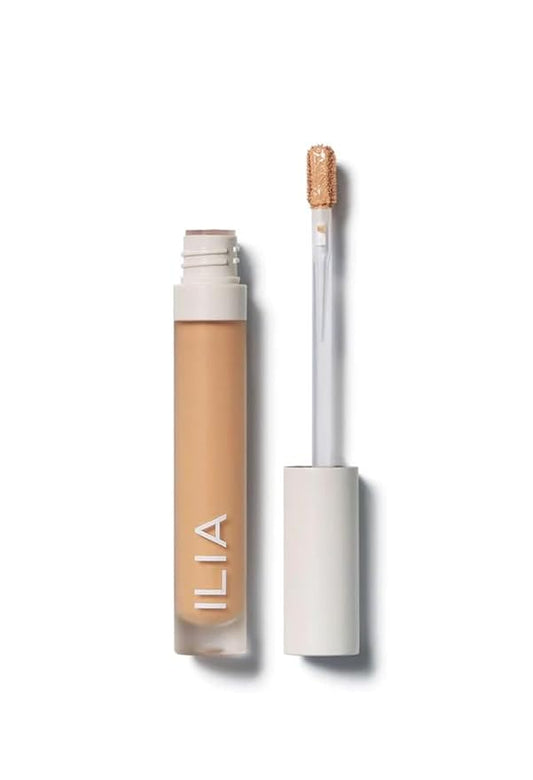 ILIA - True Skin Serum Concealer | Non-Comedogenic, Cruelty-Free, Vegan, Safe For Sensitive Skin, Reduces Appearance of Dark Circles + Blemishes (Chia SC3.5, 0.16 oz | 5 ml)
