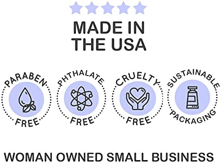 Herb & Root Rose Scented Talc-Free Dusting Powder for Women: Anti-Chafing Body Powder with Arrowroot and Oats, 6 oz