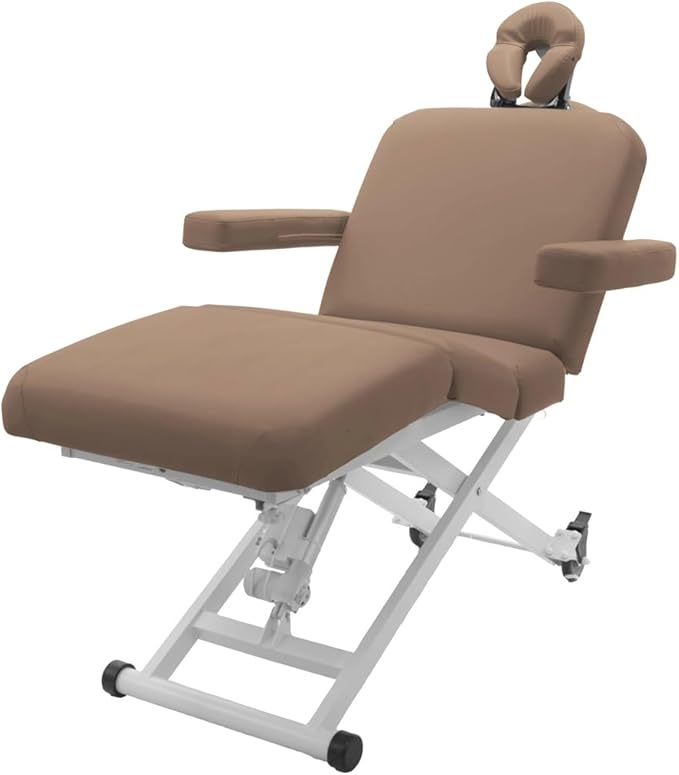 Cleo Electric Spa Treatment Table, Facial Massage Bed ADA Compliant (Sand)