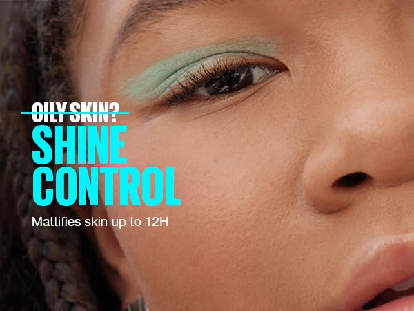 Maybelline Fit Me Matte + Poreless Liquid Oil-Free Foundation Makeup, Warm Sun, 1 Count (Packaging May Vary)