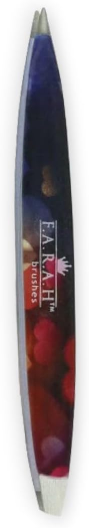 F.A.R.A.H Professional Z-Tweeze Dual Ended Tweezer - Roxxane Stainless Steel Tweezers