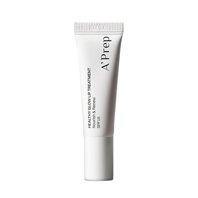 A'Prep Healthy Glow Lip Treatment – Lightweight Moisturizer SPF 15, Non-Sticky Lip Balm for Hydrating & Nourishing Care, Korean Skincare, 10ml 0.34fl. oz.