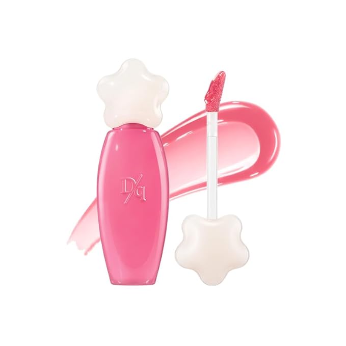 dasique Pure Water Lip Gloss 0.09 oz | Variety of Colors | Dewy Gloss | Buildable Gloss Tesxture | Non-Sticky | K-beauty (#10 Melted Berry)