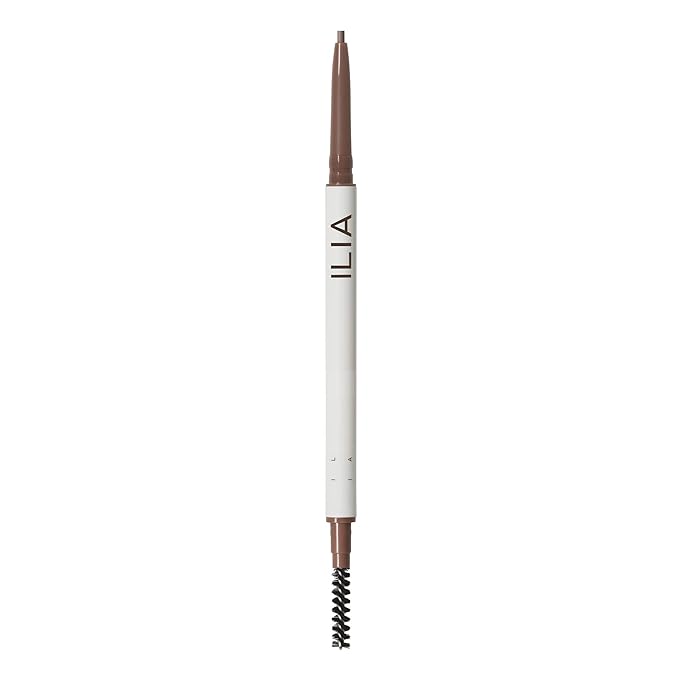 ILIA - In Full Micro-Tip Brow Pencil | Non-Toxic, Vegan, Cruelty-Free, Clean Makeup (Taupe)