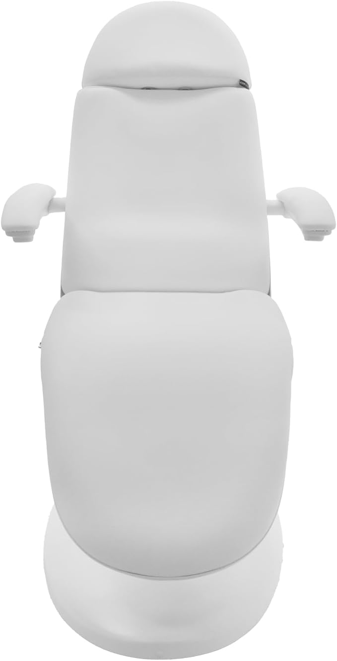 SKINACT Venus White Electric Medical Spa Treatment Table/Chair with Wired Hand Remote Control