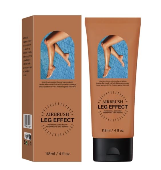 Leg Makeup Waterproof No Transfer,Flawless Legs Body Scar Tattoo Cover Up Makeup Waterproof Long Last Concealer for All Skin Tones. (03# Bronze)