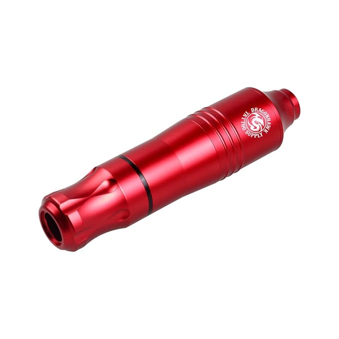 Dragonhawk Pro Complete Tattoo Pen Kit - Lightweight Tattoo Pen Machine 20Pcs Cartridges Needles Power Supplies for Tattoo Beginners 1013-7-2