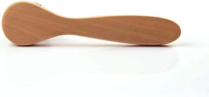 Facial Cleansing Brush, Wood Handle Soft Horsehair Natural Bristles Face Brush Cleanser, 2 Pack Face Skin Care Exfoliating Scrub Brush.