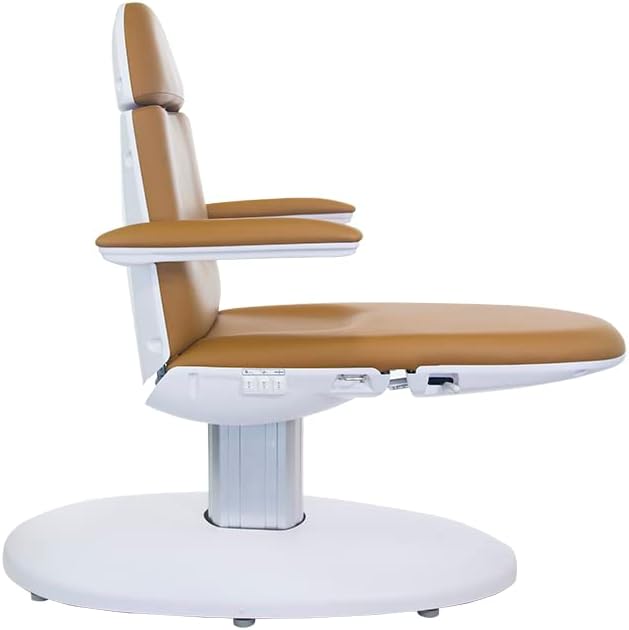 SKINACT Venus Camel Orange Electric Medical Spa Treatment Table/Chair with Free Hand Remote Control
