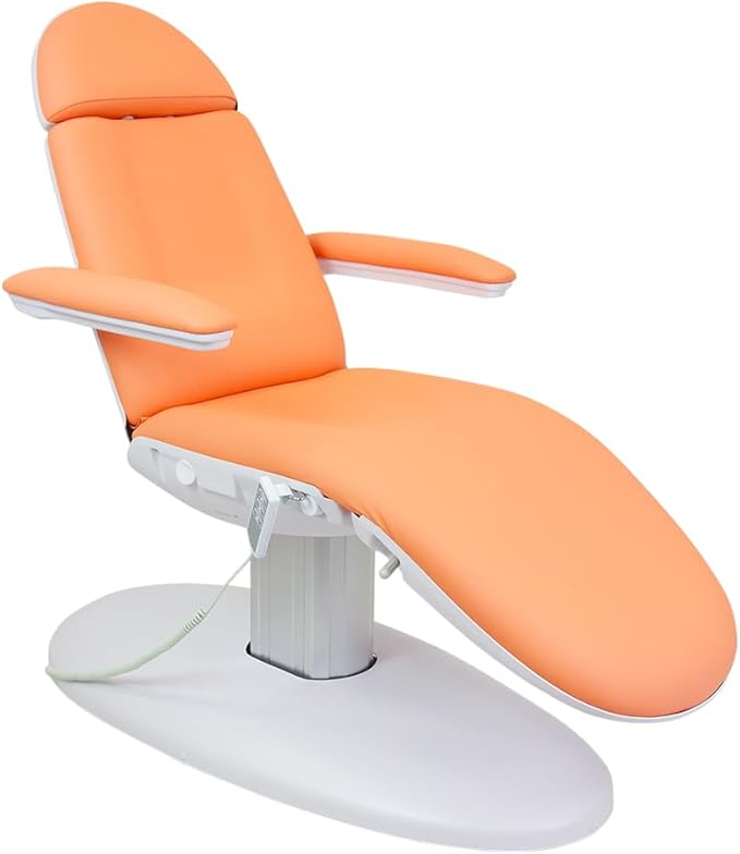 SKINACT Venus Papaya Electric Medical Spa Treatment Table/Chair with Free Wired Hand Remote Control