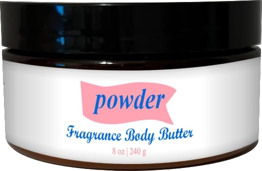 MOBETTER FRAGRANCE OILS Powder Fresh Set Scented Body Butter 8oz and Powder Fresh Fragrance Body Oil