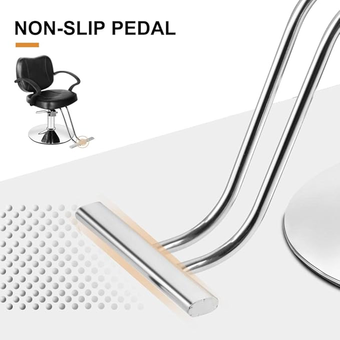 Artist hand Salon Chair for Hair Stylist, Comfortable Barber Chair Hydraulic Pump Stylist Chairs for Salon with Extra Wide Seat, Spa Beauty Equipment for Hair Stylists for Barbershop and Home